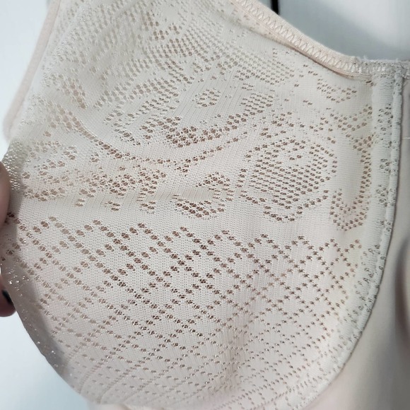 Wacoal 801210 Visual Effects Body Briefer with Minimizer Bra 40DDD Sand Lingerie - Picture 15 of 16